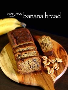 eggless banana bread recipe