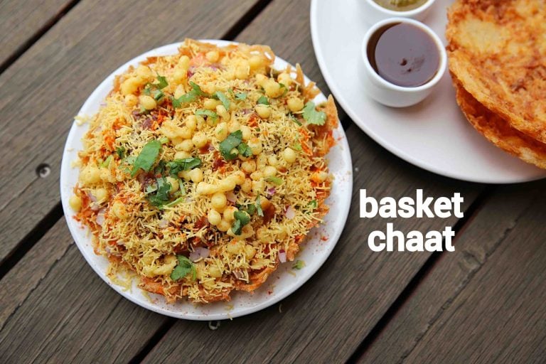 बास्केट चाट रेसिपी | basket chaat in hindi | आलू टोकरी | आलू बास्केट चाट