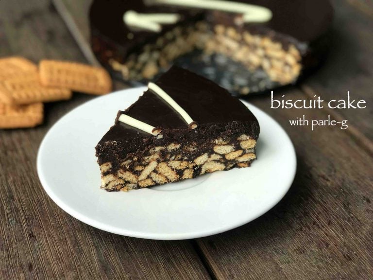 बिस्कुट केक रेसिपी | biscuit cake in hindi | चॉकलेट बिस्किट केक