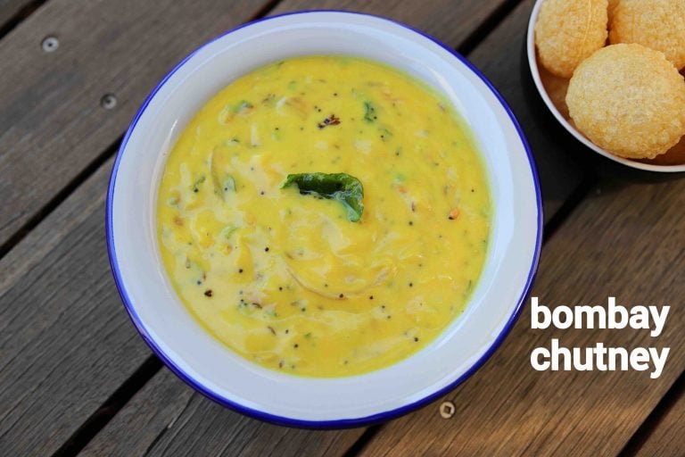 bombay chutney recipe | besan chutney recipe for poori, idli & dosa