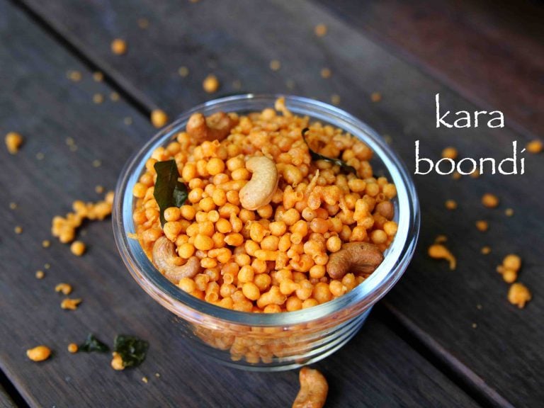 how to make khara boondi