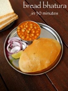 how to make no yeast easy bread bhatura
