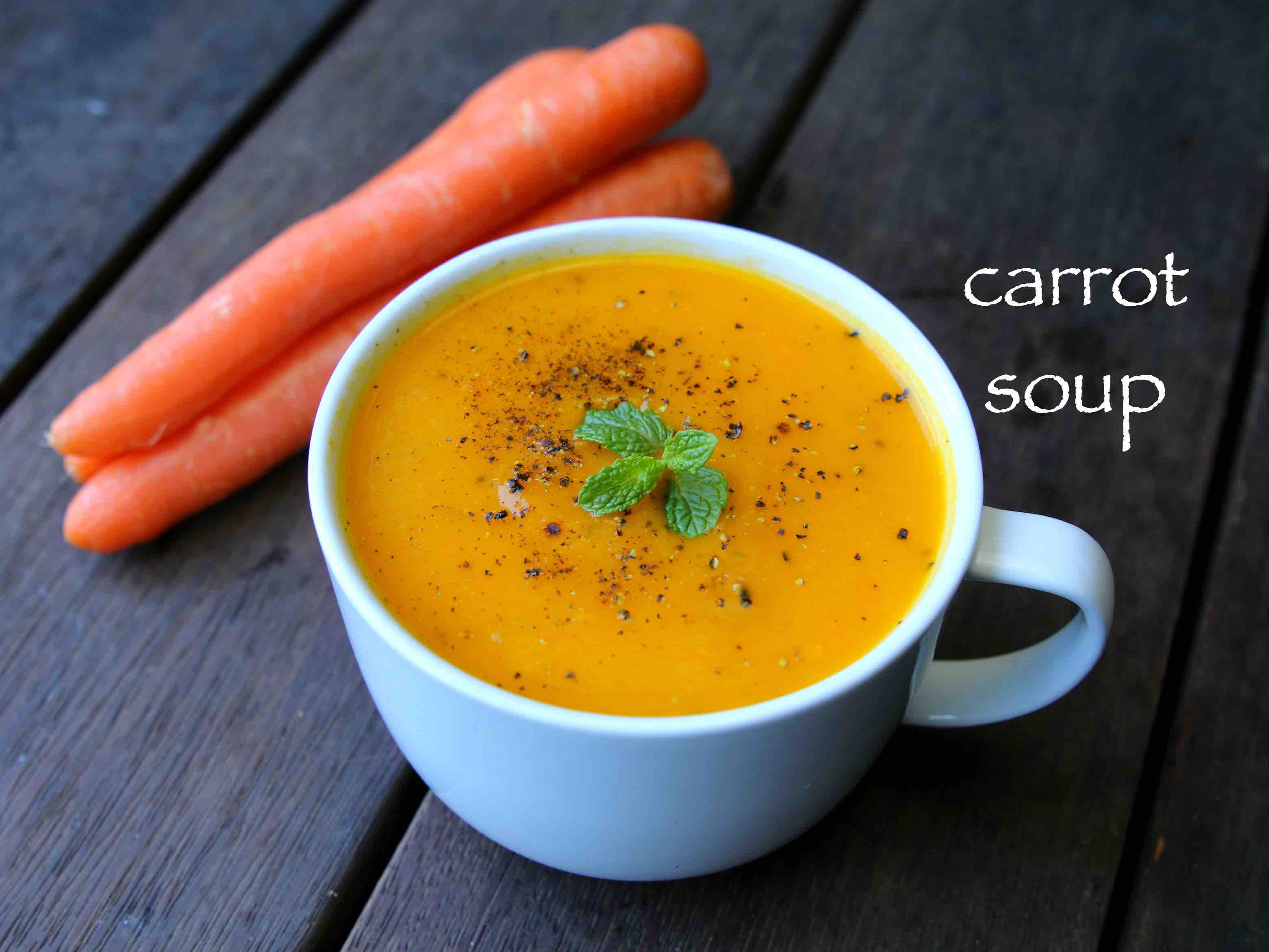 carrot soup recipe, gajar ka soup recipe