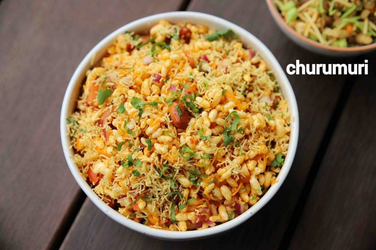 चुरमुरी रेसिपी | churumuri in hindi | मसाला मंडक्की | मसालेदार पफ्ड राइस