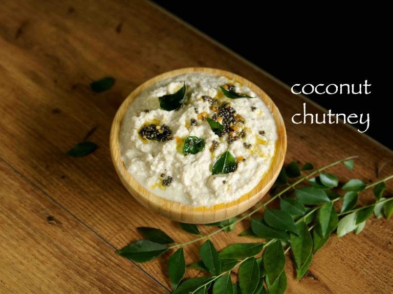coconut chutney recipe | nariyal chutney recipe | chutney for dosa & idli