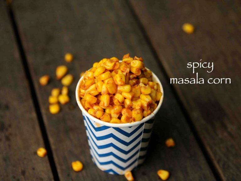 corn chaat recipe | masala corn recipe | spicy sweet corn chaat