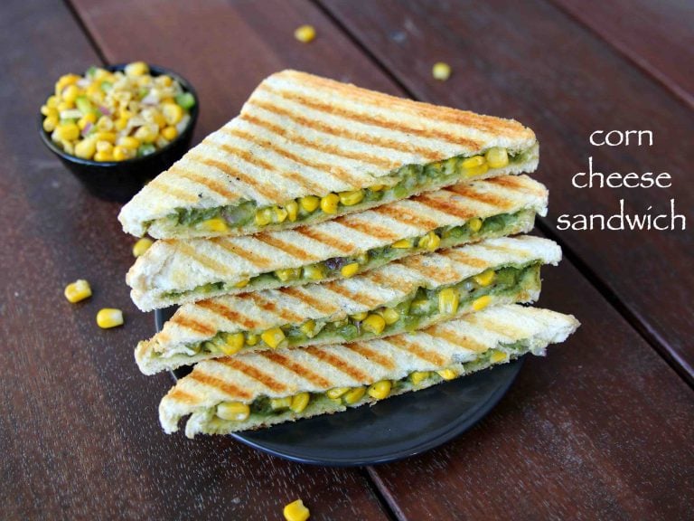 कॉर्न सैंडविच रेसिपी | corn sandwich in hindi | कॉर्न चीज़ सैंडविच