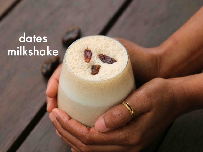 खजूर मिल्कशेक रेसिपी | dates milkshake in hindi | डेट्स शेक | खजूर शेक