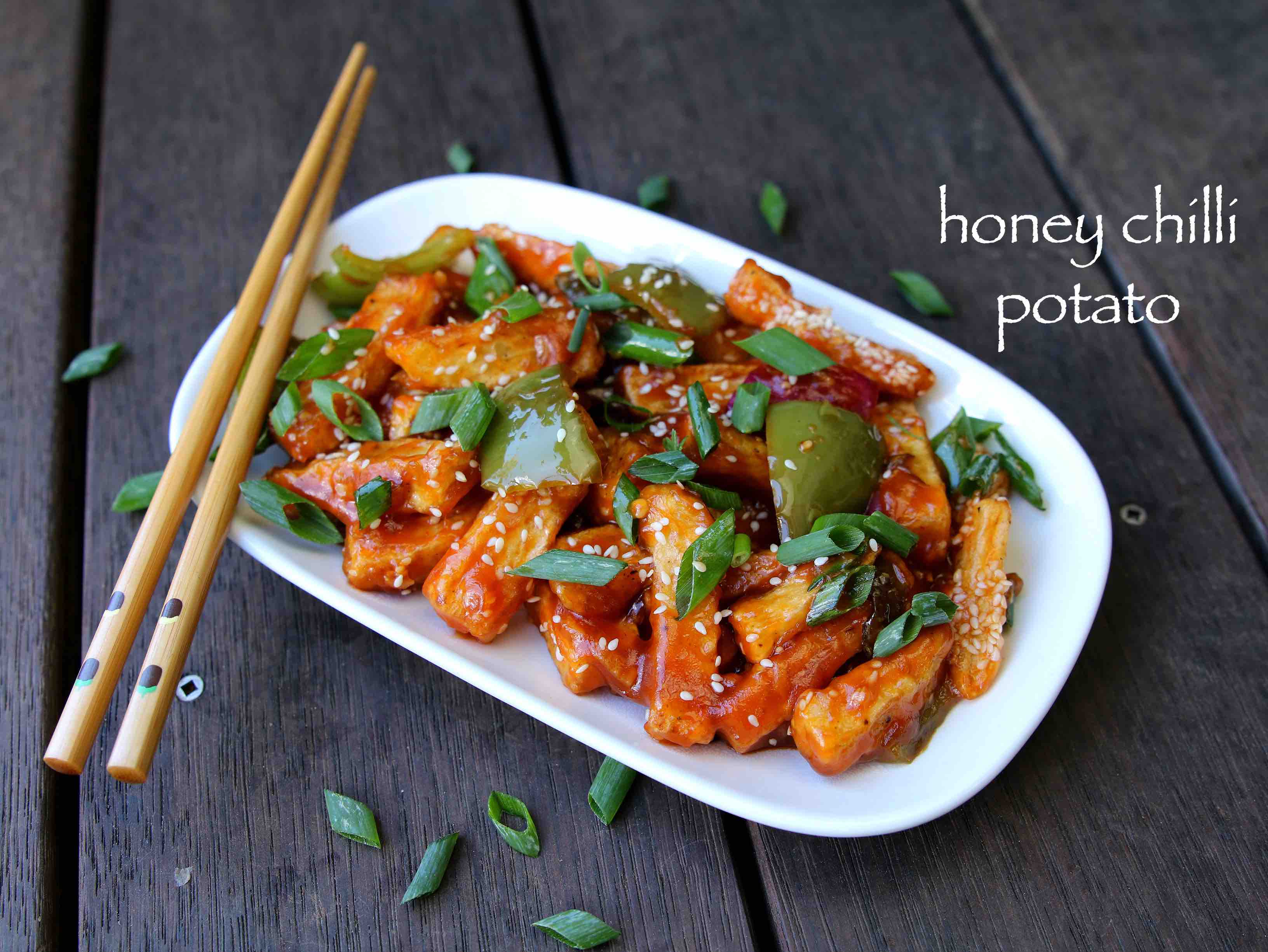 Honey Chilli Potato Recipe How To Make Crispy Honey Chilli Potato