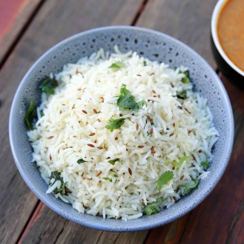 how to make jeera rice