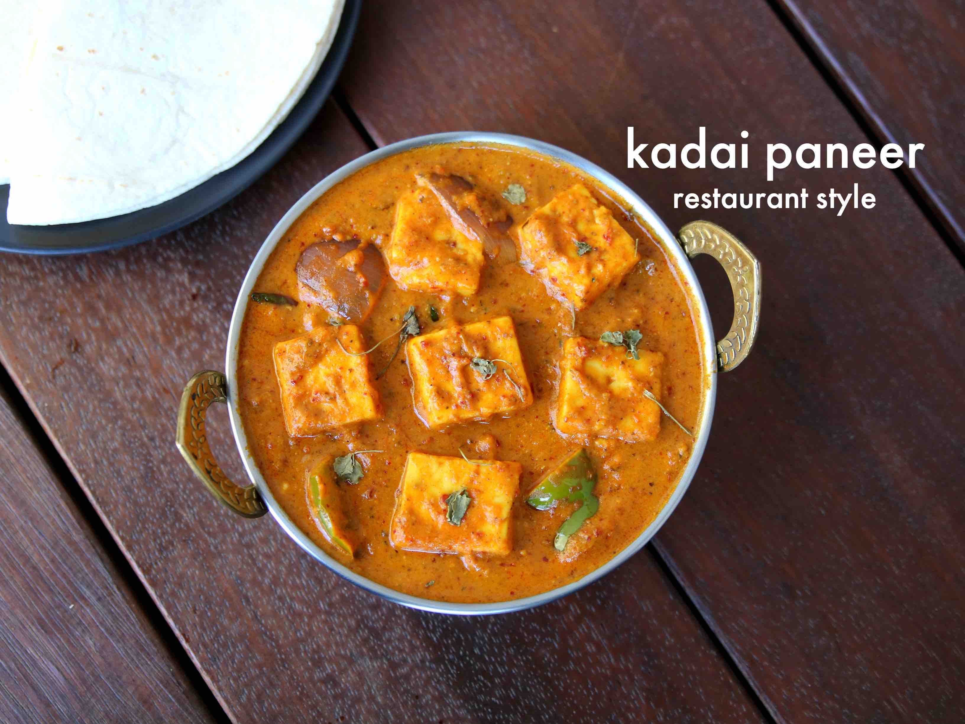 kadai paneer recipe karahi paneer how to make kadai