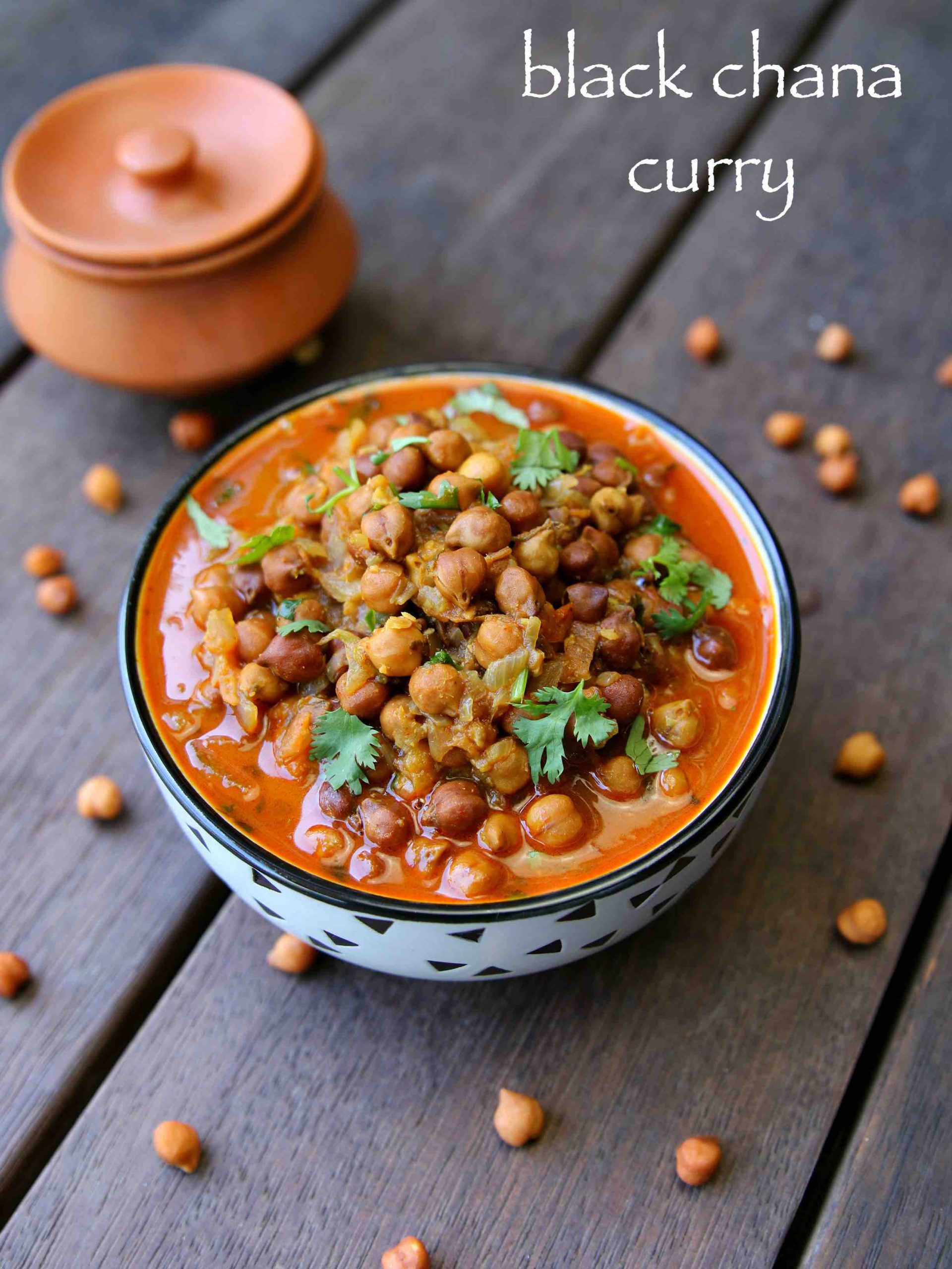 kala chana recipe | black chana masala recipe | black chickpeas curry