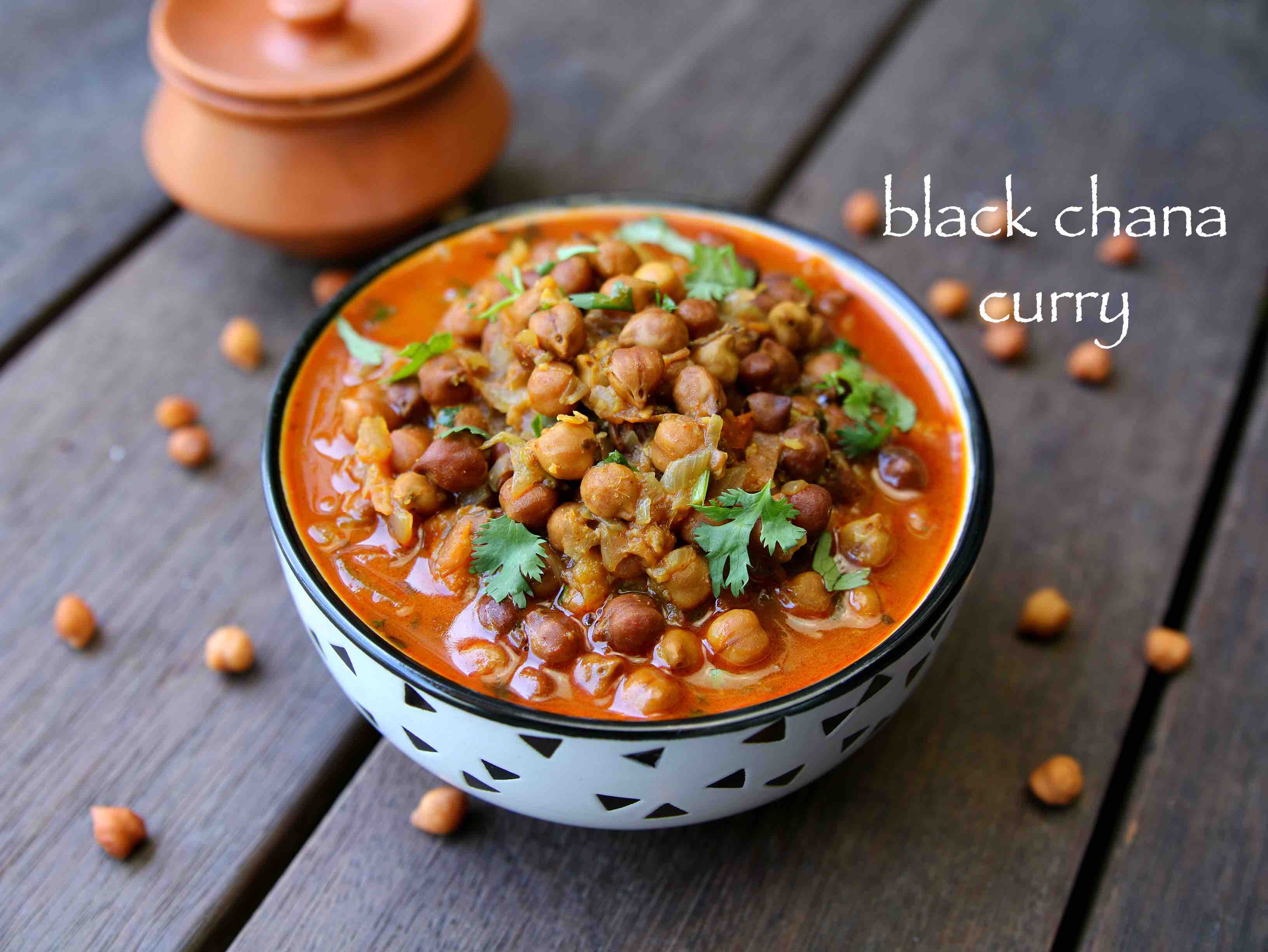 kala chana recipe | black chana masala recipe | black chickpeas curry