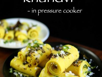 khandvi recipe