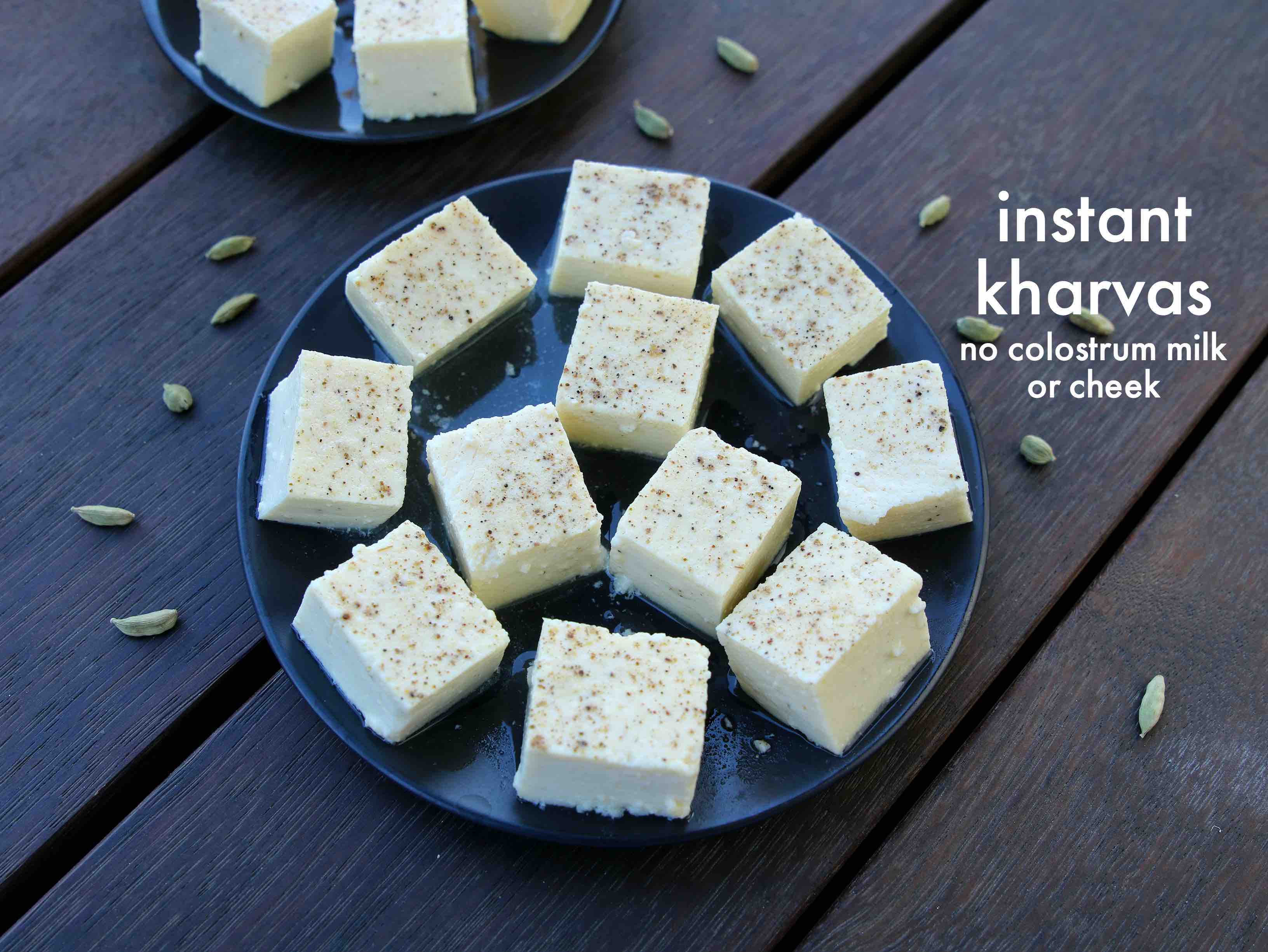 kharvas recipe | junnu recipe | how to make instant kharvas