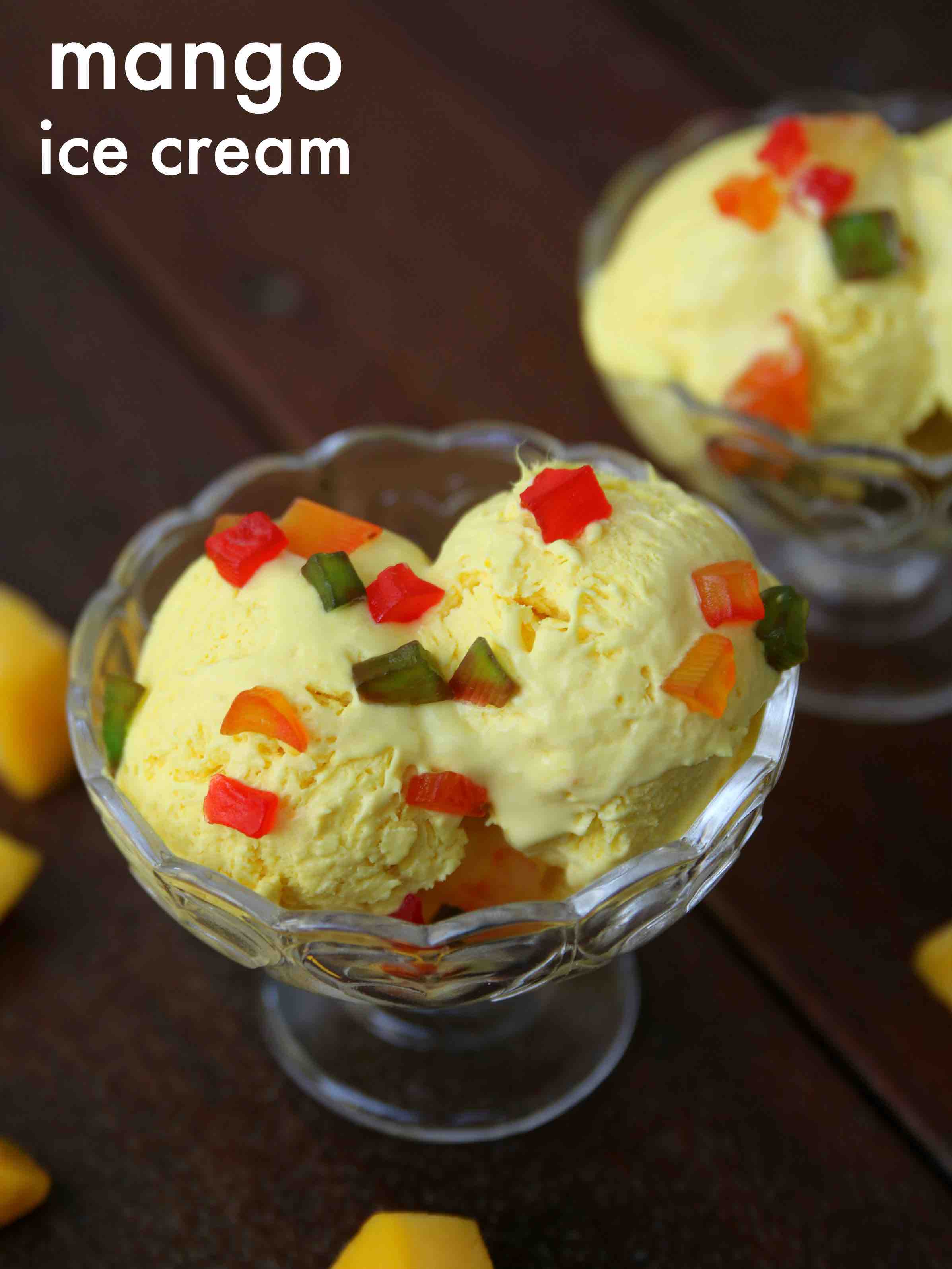 Mango Ice Cream Recipe How To Make Homemade Mango Ice Cream