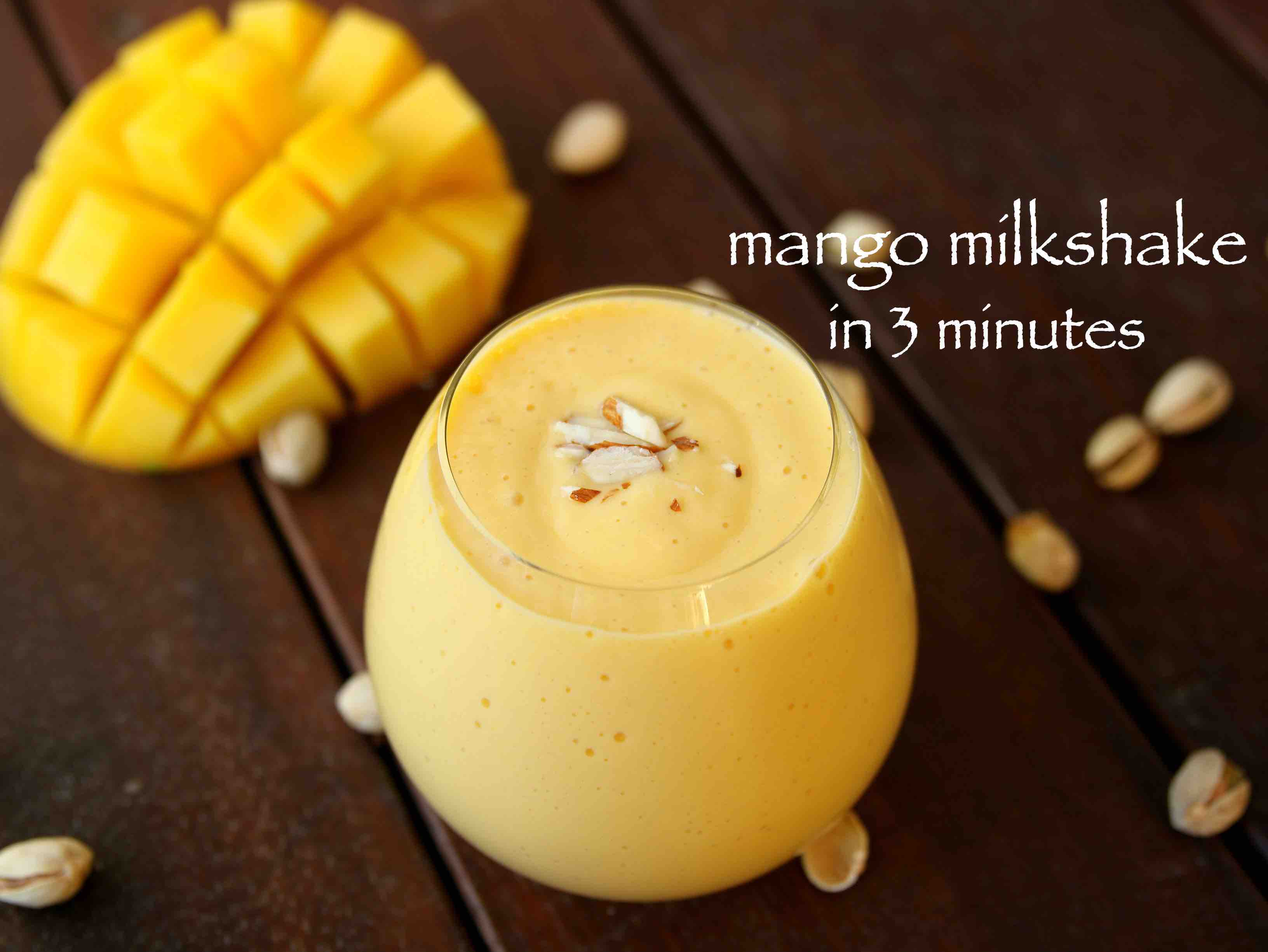 Mango Milkshake Recipe Fresh Mango Shake How To Make Mango Shake