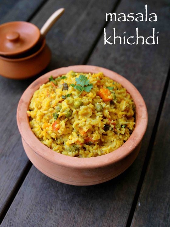 masala khichdi recipe | vegetable khichdi | moong dal masala khichdi