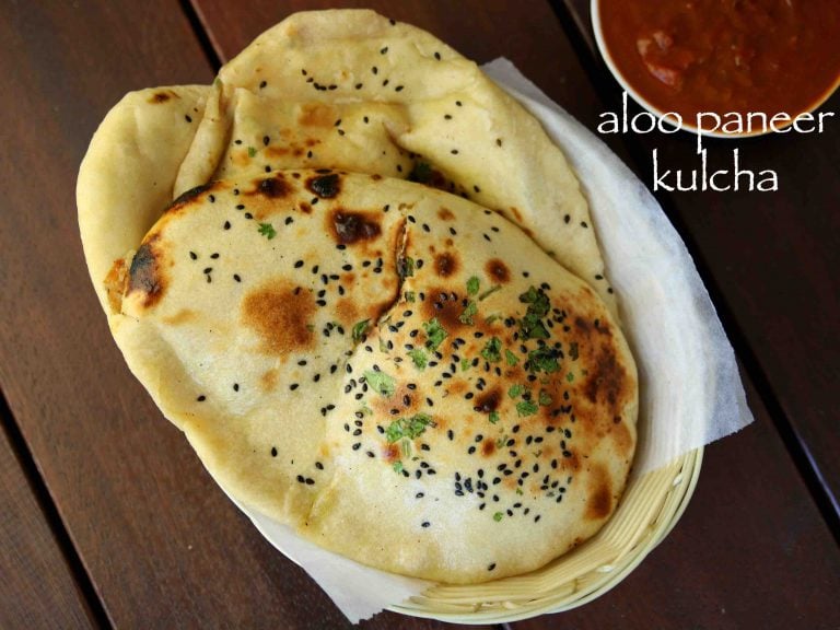 मसाला कुल्चा रेसिपी | masala kulcha in hindi | आलू पनीर कुलचा | भरवां कुल्चा