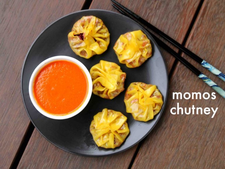 मोमोस चटनी रेसिपी | momos chutney in hindi | मोमो सॉस | मोमोस लाल चटनी
