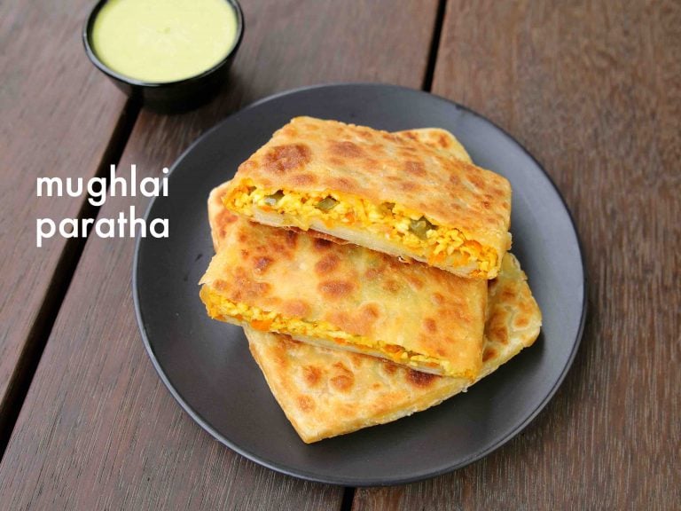 mughlai paratha recipe | moglai porota | veg bengali mughlai paratha