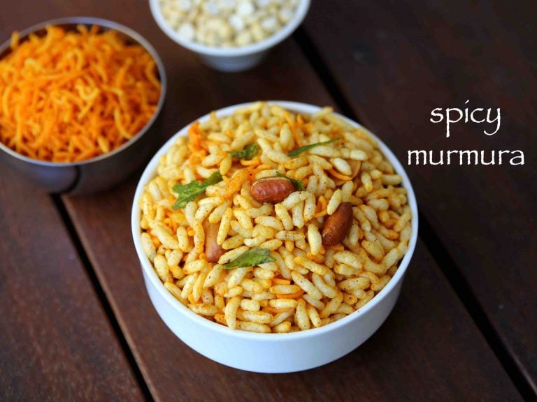 murmura recipe | spicy puffed rice | spicy murmura chivda