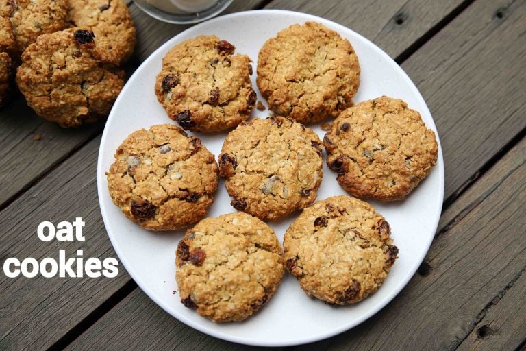 oat cookies recipe | oatmeal cookie recipe | oatmeal raisin cookies