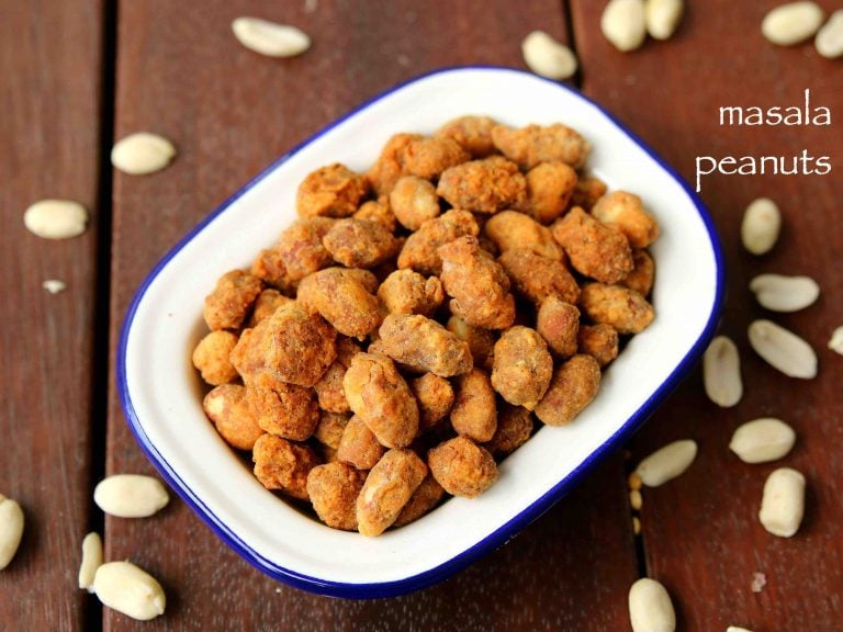 peanut masala recipe | masala groundnut | besan masala peanuts