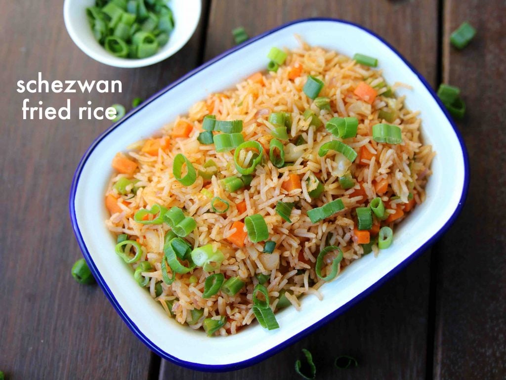 schezwan fried rice recipe | how to make szechuan fried rice recipe