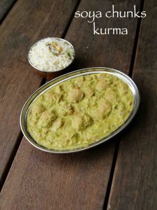 meal maker kurma curry