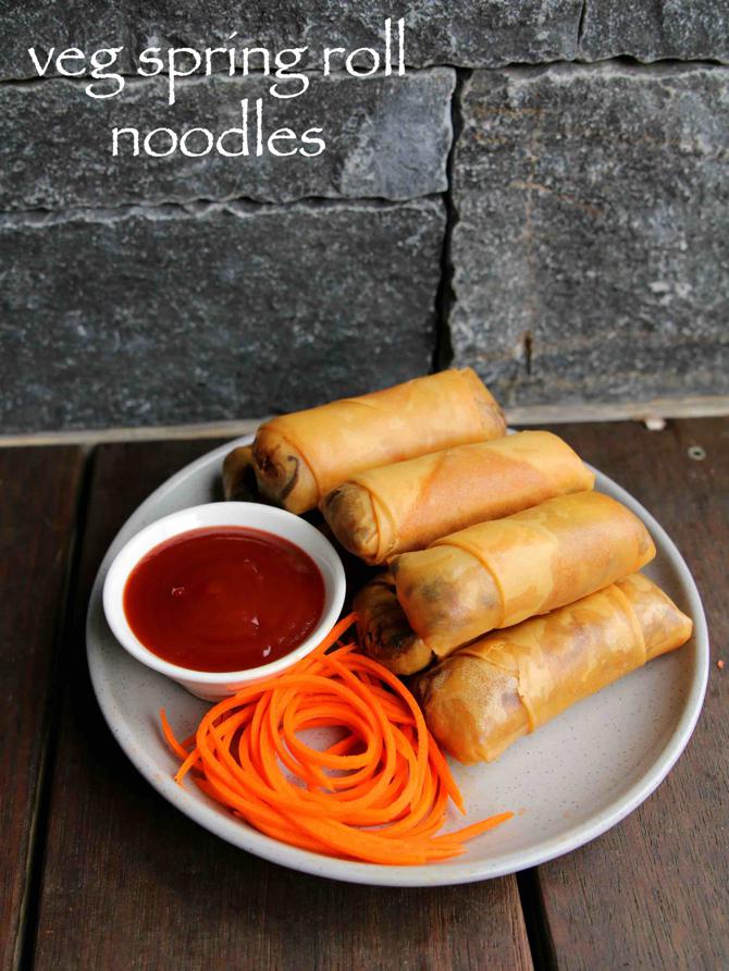 spring roll noodles recipe