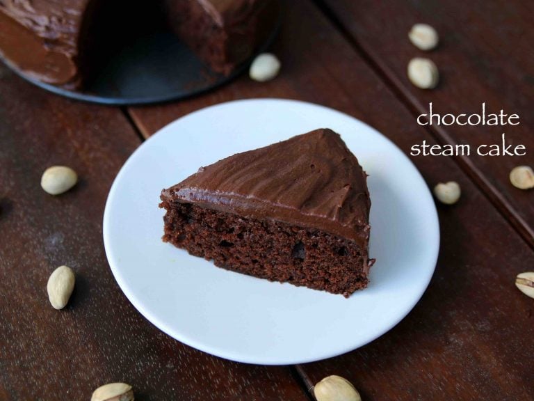 स्टीम केक रेसिपी | steam cake in hindi | एगलेस स्टीम्ड स्पंज चॉकलेट केक
