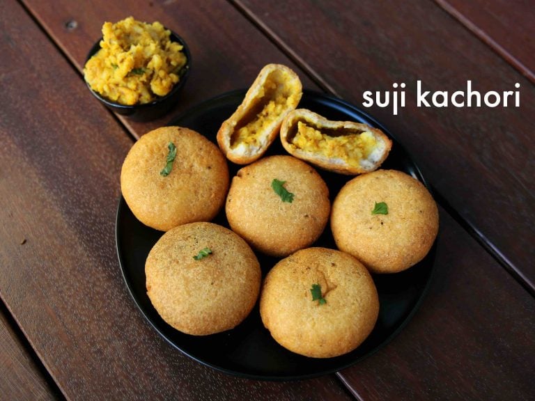 ರವಾ ಕಚೋರಿ ರೆಸಿಪಿ | suji ki kachori in kannada | ಸೂಜಿ ಕಿ ಕಚೋರಿ