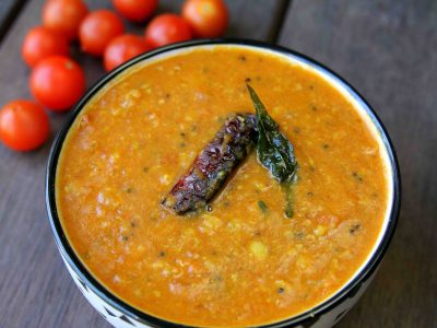 tomato sambar recipe