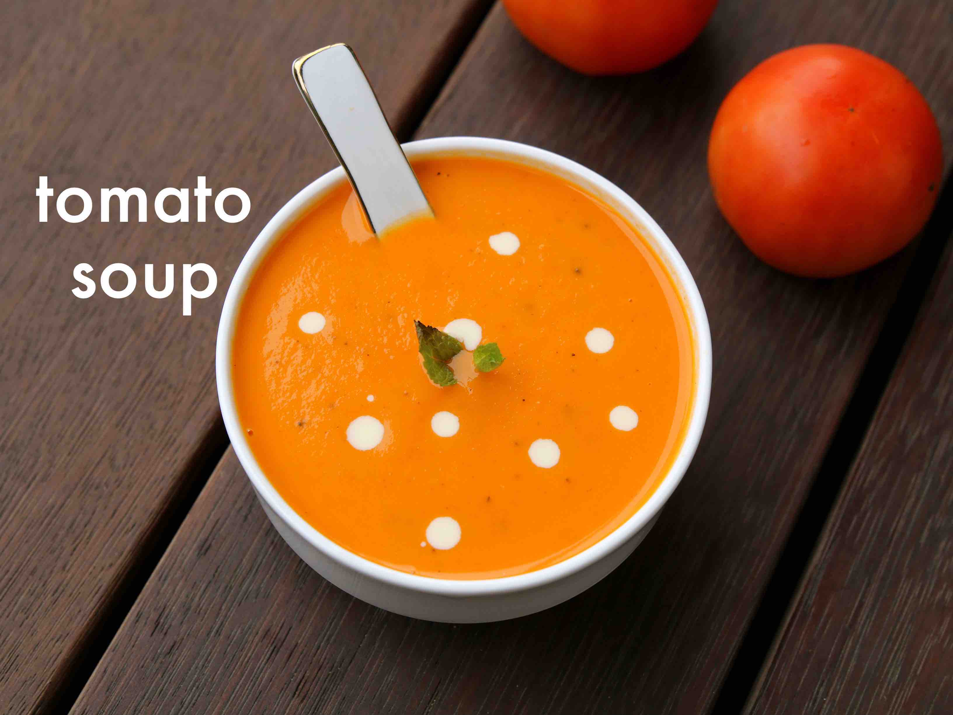 homemade creamy tomato soup