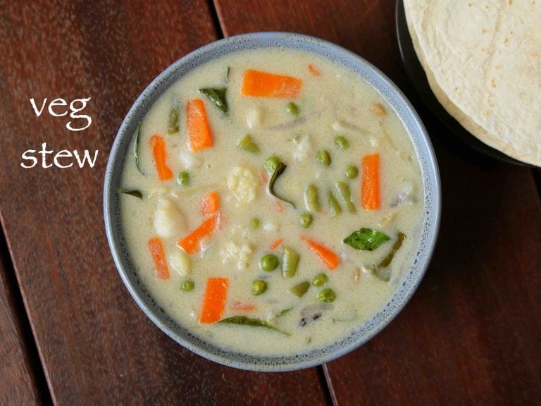 वेजिटेबल स्टू रेसिपी | vegetable stew in hindi | वेज स्टू | केरला शैली वेजिटेबल स्टू